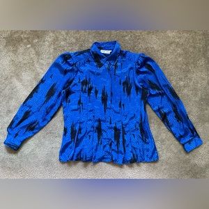 Vintage Stuart Lang Silk Blouse